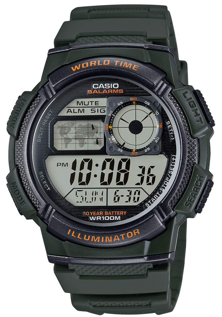 AE-1000W-3AVDF ساعه كاسيو