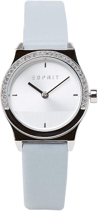 ساعة أسبريت حريمي رمادي مينا أبيض