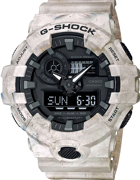 GA-700WM-5ADR ساعة جي شوك حريمي