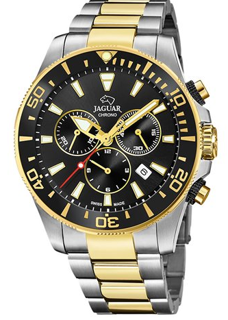 J862/2 ساعة جاجور معدن*ذهبي