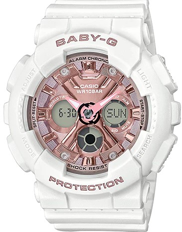 BA-130-7A1DR ساعة جي شوك حريمي