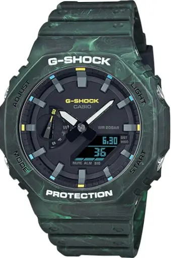 GA-2100FR-3ADR ساعة جي شوك رجالي