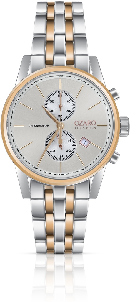 OZ-719361 رجالى مينا بيضا فروز جولد