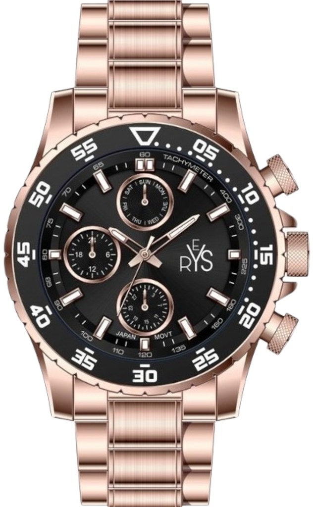 R2015-BRG ساعة RYES رجالي
