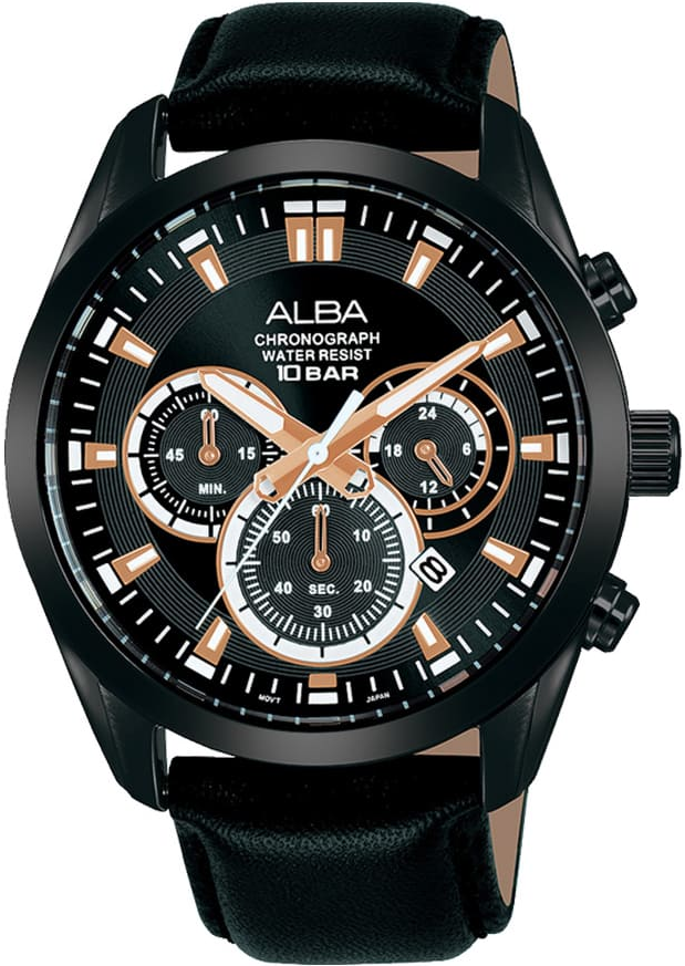 AT3H69X1 ALBA WATCH MEN'S Leather ACTIVE