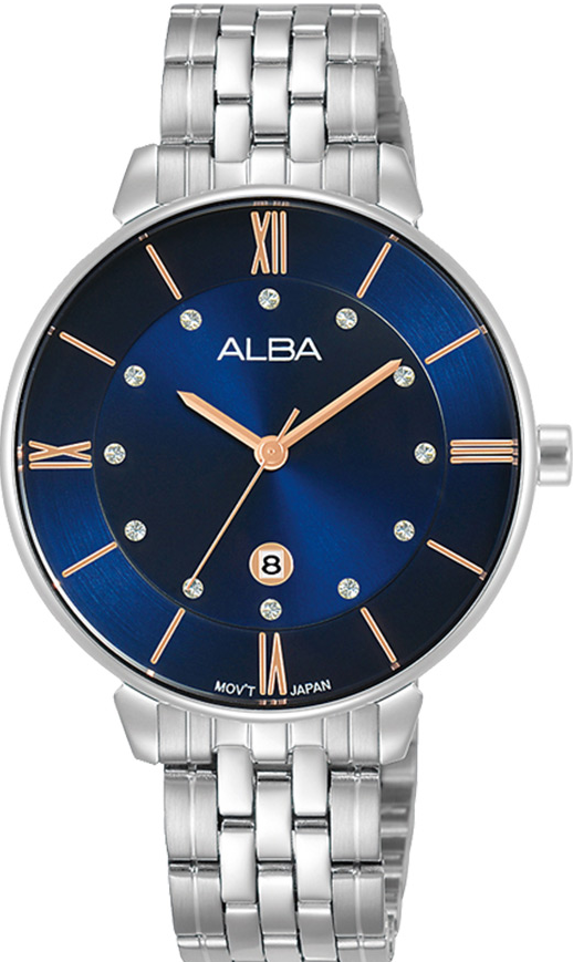 AH7AD7X1 ALBA WATCH LADIES' SS Mesh BAND FASHION