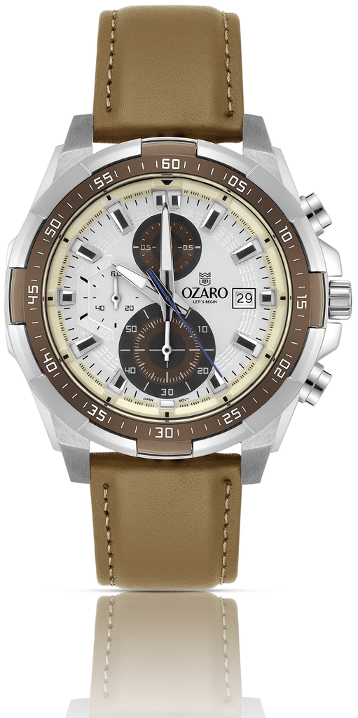 OZ-71709WBN OZARO ساعة رجالي