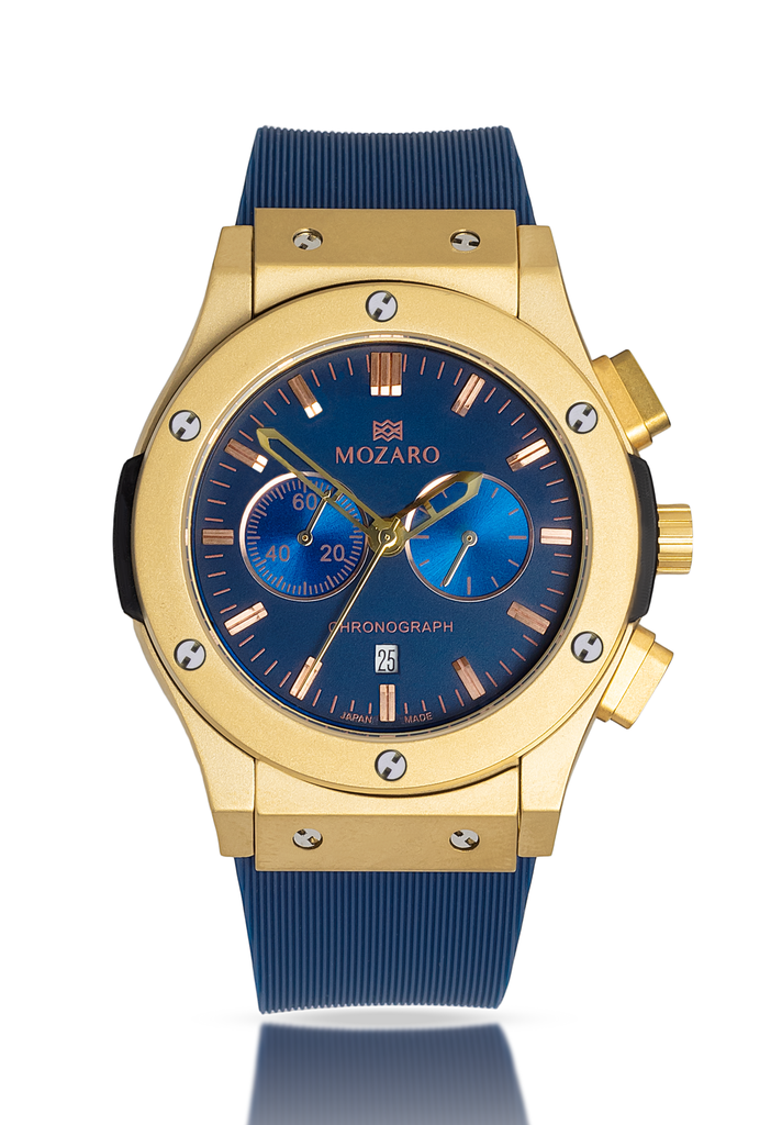 MO-718001FGBL ساعة MOZARO حريمي 2 عداد