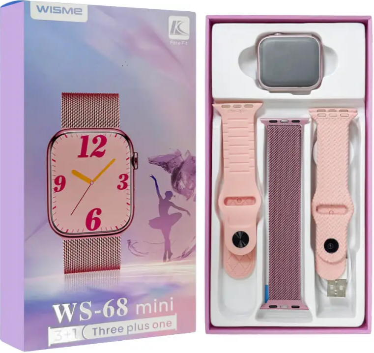  8A-190 WS-68 Mini ساعة سمارت  