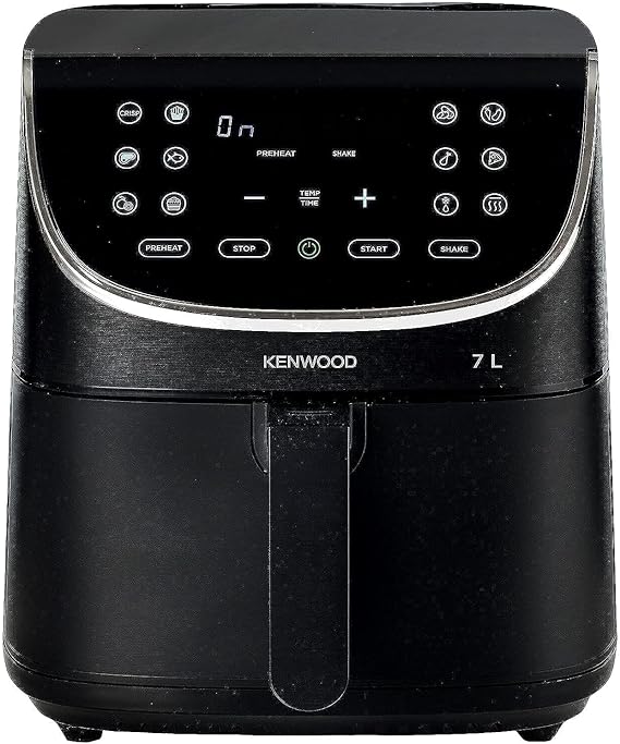 اير فراير كينوود، سعة 7 لتر، بقوة 1800 وات، اسود - HFP80.000BK