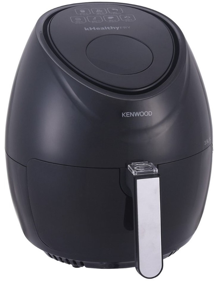 قلاية بدون زيت كينوود كيه هيلثي فراي، ديجيتال، 3.8 لتر، 1500 وات، اسود - HFP30.000BK 