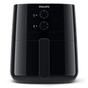 قلاية بدون زيت فيليبس ايسينشال، سعة 4.1 لتر، اسود - HD920090 