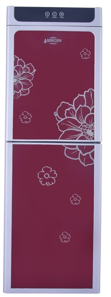 مبرد مياه ساخن و بارد من برجن بالكابينة، احمر- BYB87 