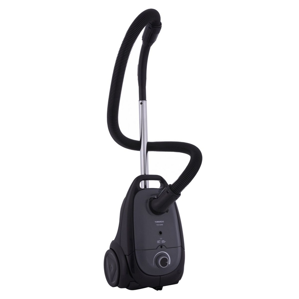 مكنسة كهربائية تورنيدو، 1600 وات، رمادي واسود - TVC-160SG 