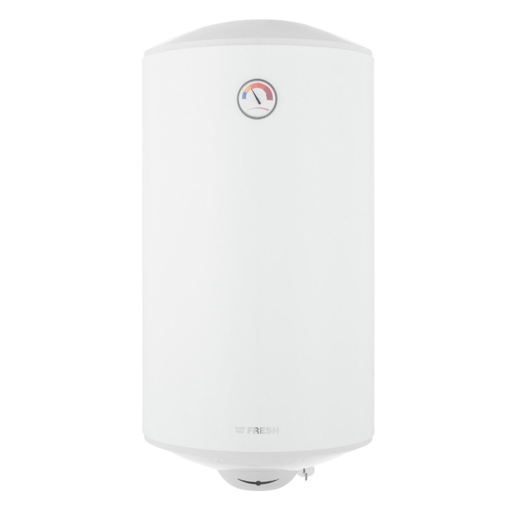 سخان مياه كهرباء فريش، سعة 100 لتر، ابيض - ريلاكس 