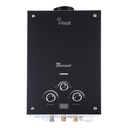 سخان غاز ديجيتال يونيون اير اي هيت، 6 لتر، اسود -UGH060D 