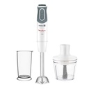 هاند بلندر مولينكس اوبتي شيف بالملحقات، وعاء سعة 800 مل، بقوة 1000 وات، ابيض - DD6551EG 