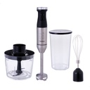 هاند بلندر تورنيدو بالملحقات، 600 وات، اسود/فضى - THB-600M 