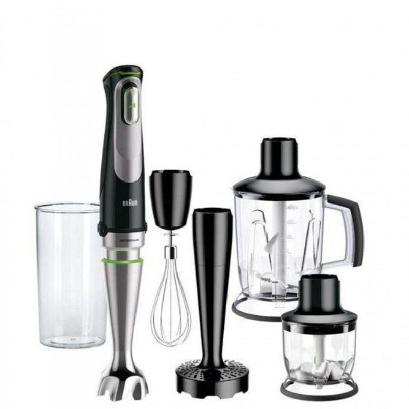 هاند بلندر براون MQ9047X مالتي كويك 9، سعة 600 مل، بقوة 1000 وات - اسود 