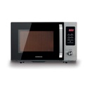 ميكرويف كينوود بشواية، 30 لتر، 700 وات، اسود وفضي - MWM30.000BK 