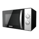 ميكرويف زانوسي بشواية، 23 لتر، 800 وات، اسود وفضي - ZMG23K38GB 
