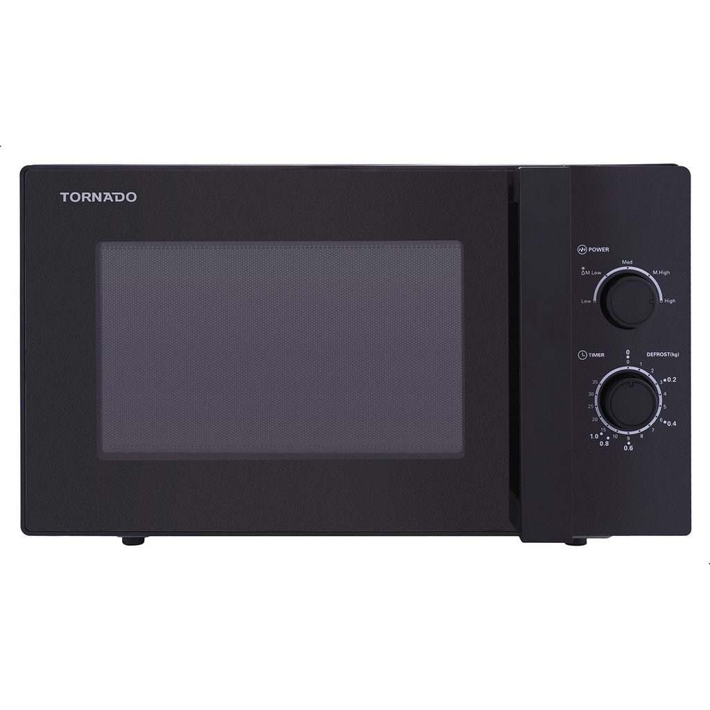 ميكرويف تورنيدو، 25 لتر، 900 وات، اسود - TM-25MK 