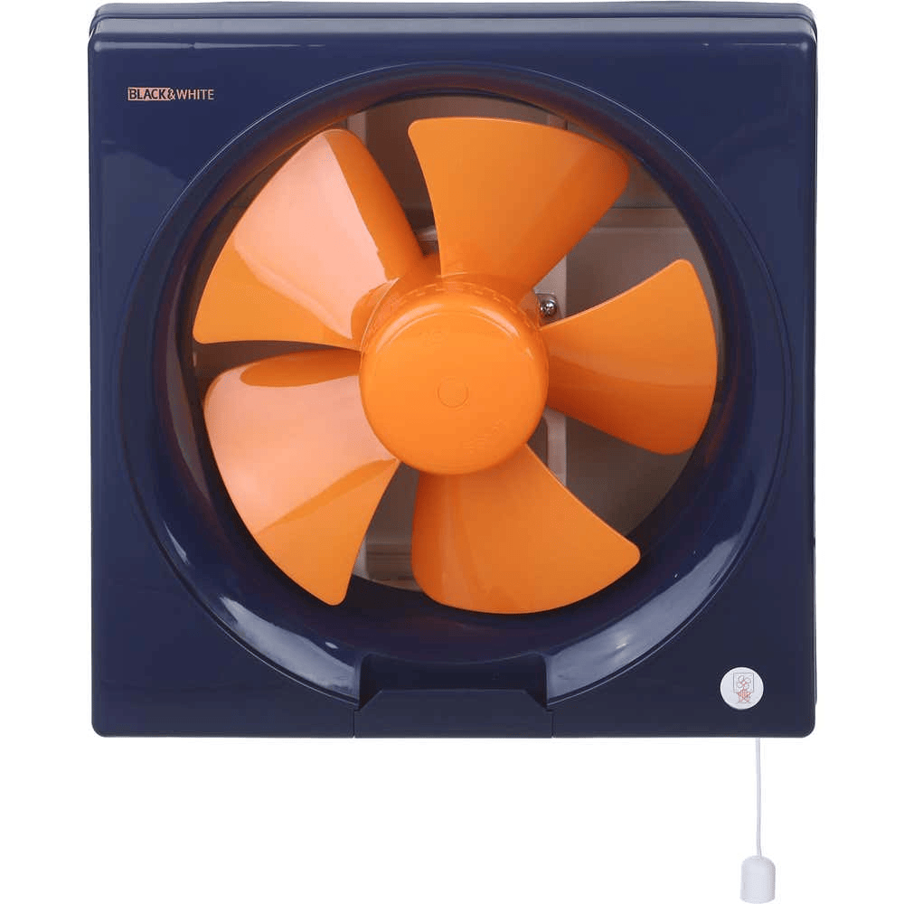 شفاط بلاك اند وايت، مقاس 25 سم، ازرق وبرتقالي - EF-25N 