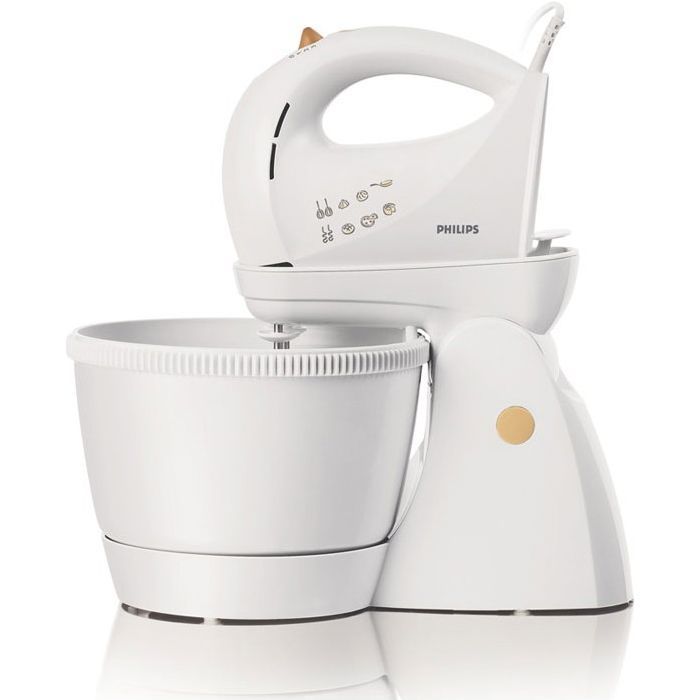 مضرب بيض يدوي فيليبس، 400 واط، ابيض - HR1565/41 