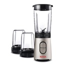 خلاط تيفال ميكس اند درينك بملحقاته، 0.8 لتر، 300 وات، فضي - BL133A 