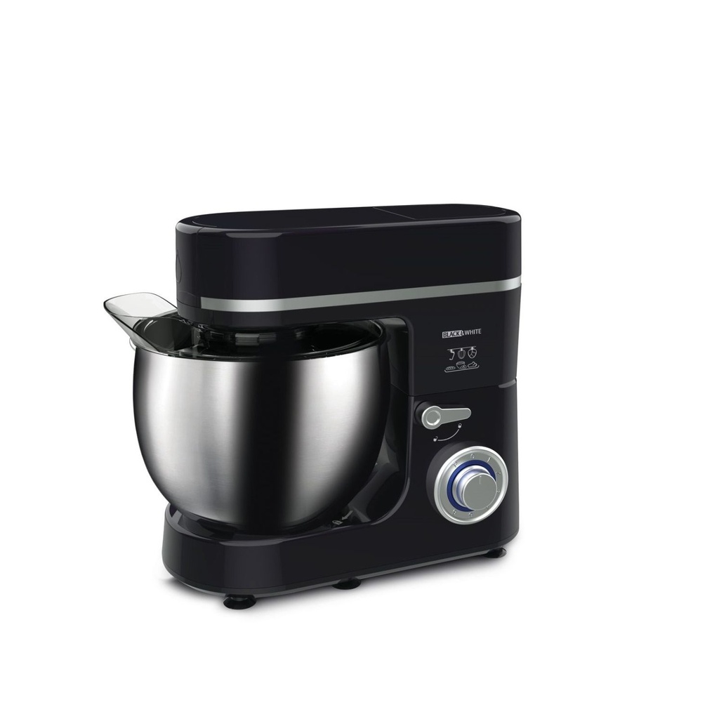 عجان ستاند بلاك اند وايت، 7 لتر، 1600 وات، اسود و فضي- SM716 