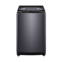 غسالة ملابس هاير، 10 كجم، تحميل علوي، فضي غامق - HWM100-316S8 