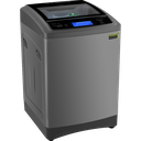 غسالة ملابس اوتوماتيك كريازي بريمير، تحميل علوي، 12 كيلو، موتور انفرتر، فضي ميتاليك - KTW 1212 CS 