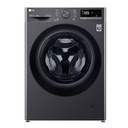 غسالة ملابس ال جي فيفاتشي، 10 كجم، انفرتر، تحميل امامي، اسود - F4Y3RYGYJV 