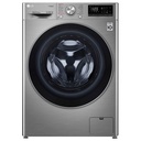 غسالة ملابس اوتوماتيك ال جي فيفاتشي، تحميل امامي، 9 كجم، فضي - F4R5VYG2T 
