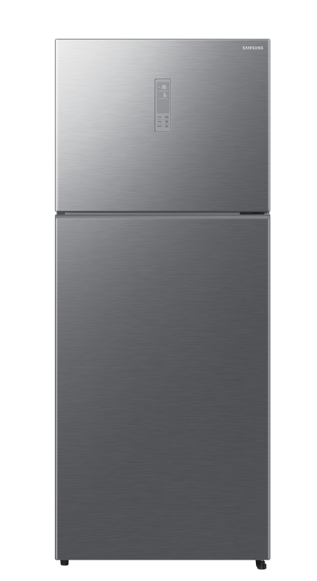 ثلاجة سامسونج نوفروست، 419 لتر، فضي - RT40DG3110QVMR 