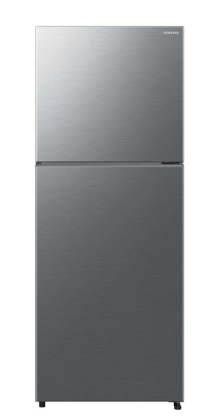 ثلاجة سامسونج نوفروست، 340 لتر، فضي - RT33DG3000QVMR 