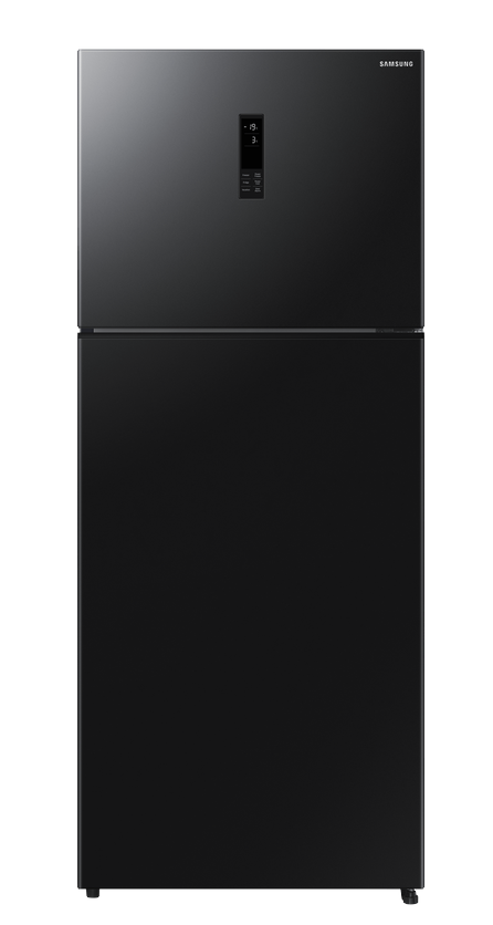 ثلاجة سامسونج نوفروست، 419 لتر، اسود - RT40DG3110BVMR 