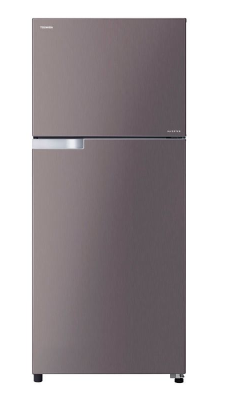 ثلاجة توشيبا نوفروست، 2 باب، سعة 14 قدم، ستانليس ستيل - GR-EF51Z-DS 