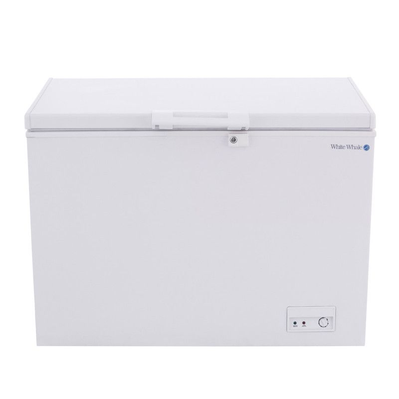 فريزر ديفروست افقي وايت ويل، 295 لتر، ابيض - WCF3350C مع مشترك كهرباء اي لوك، 3 منافذ، 2860 وات - ابيض 