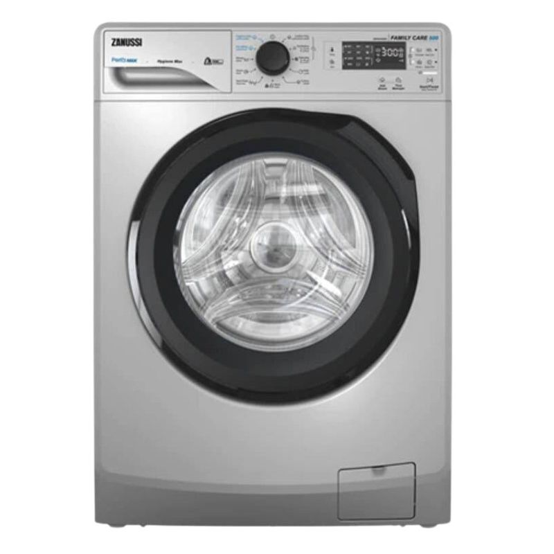 غسالة ملابس زانوسي، 6 كجم، تحميل امامي، فضي - TC4ZWF6240SB5 