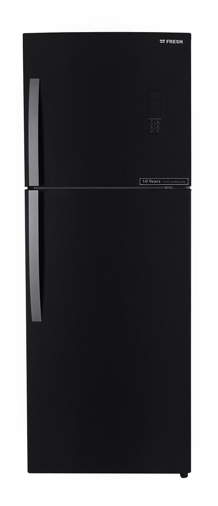 ثلاجة فريش، نوفروست، 397 لتر، اسود - FNT-M470 YBM 