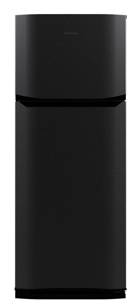 ثلاجة نوفروست تورنيدو، 304 لتر، اسود - RF-33FT-BK 