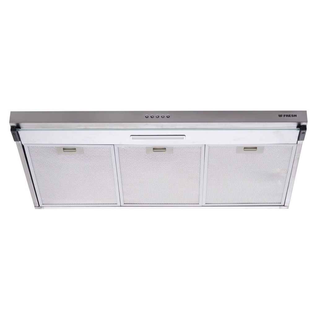 شفاط فريش بلت ان، 90 سم مسطح، ستانلس ستيل - 15907 