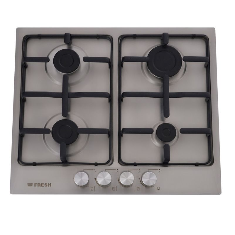 مسطح غاز فريش بلت ان، 4 شعلات، ستانلس ستيل - 8868SI 