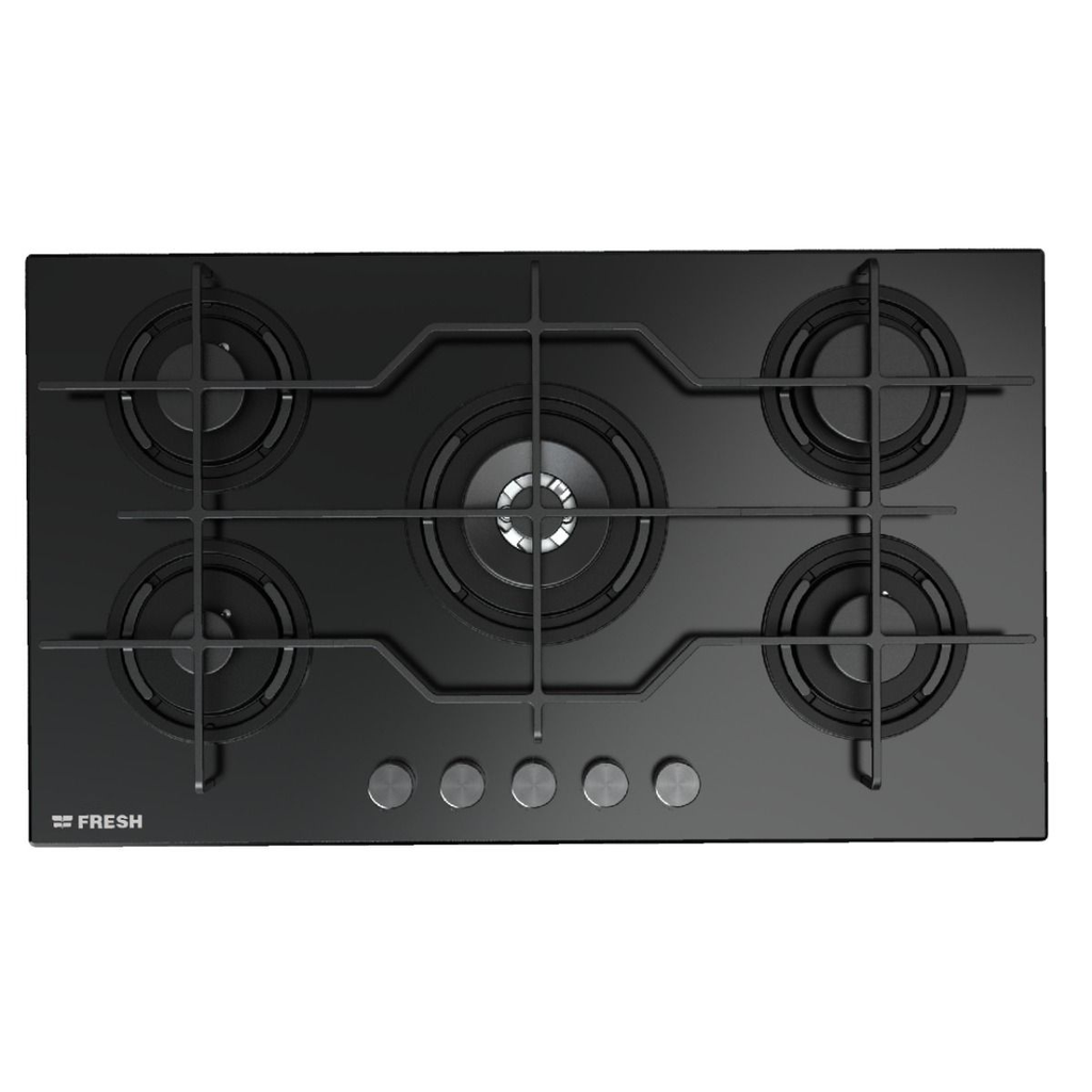 مسطح غاز بلت ان فريش، 5 شعلة، رمادي - 9623 