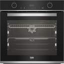 فرن كهرباء بلت ان بيكو بشواية، سعة 72 لتر، اسود - BBVM13400XDS 