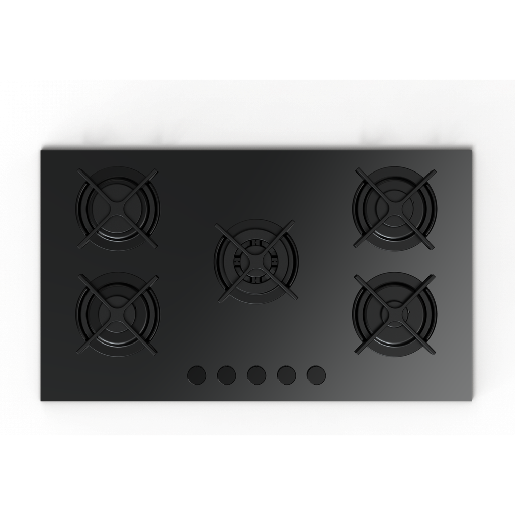 مسطح غاز بلت ان فريش، 5 شعلات، اسود– 8871 