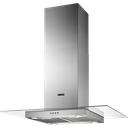 شفاط زانوسي بمدخنة، 90 سم، ستانلس ستيل - ZHS92650XA 