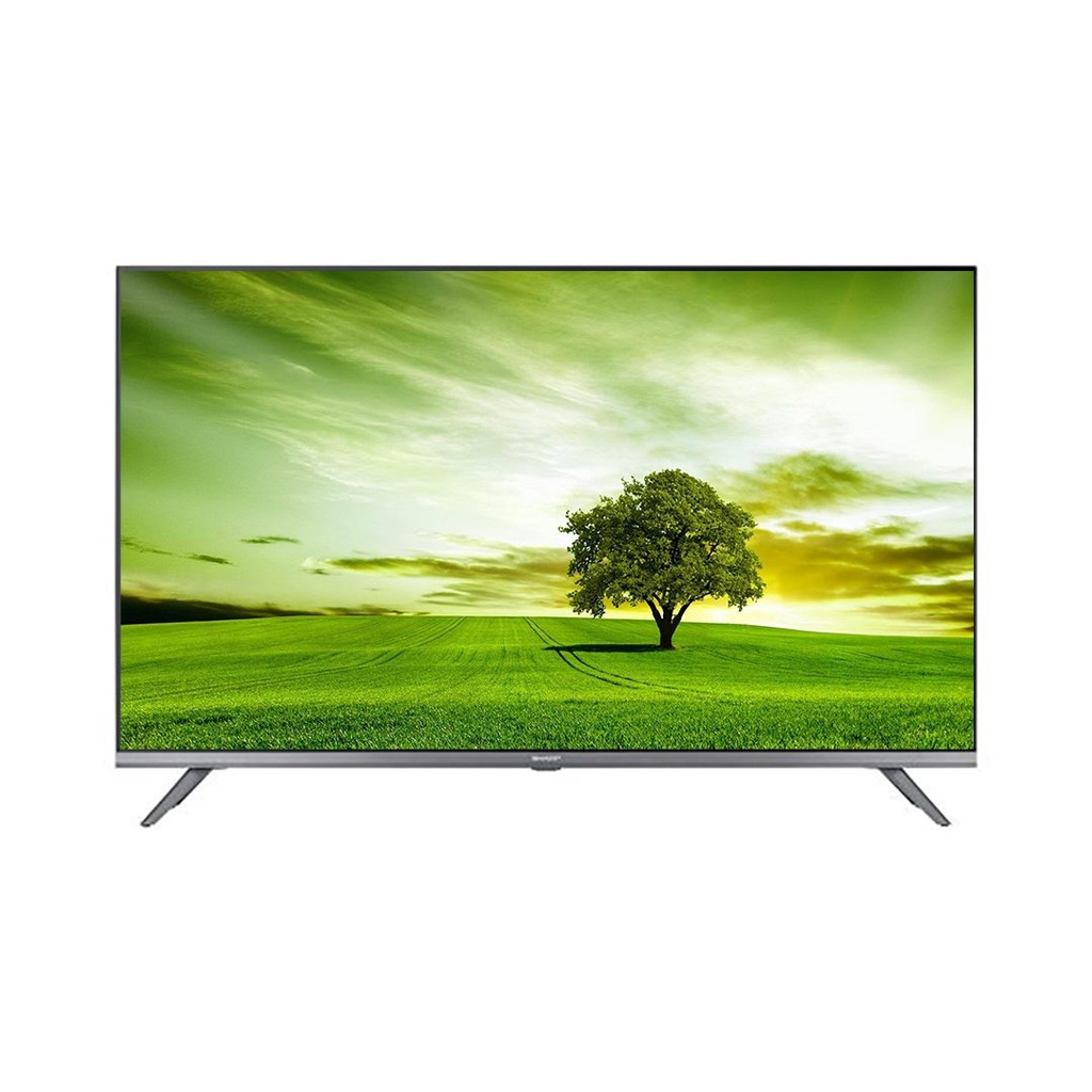 شاشة تلفزيون شارب 43 بوصة سمارت LED بدقة FHD بريسيفر داخلي- 2T-C43FG6EX، مع قسيمة شاهد مجانية لمدة 6 أشهر 