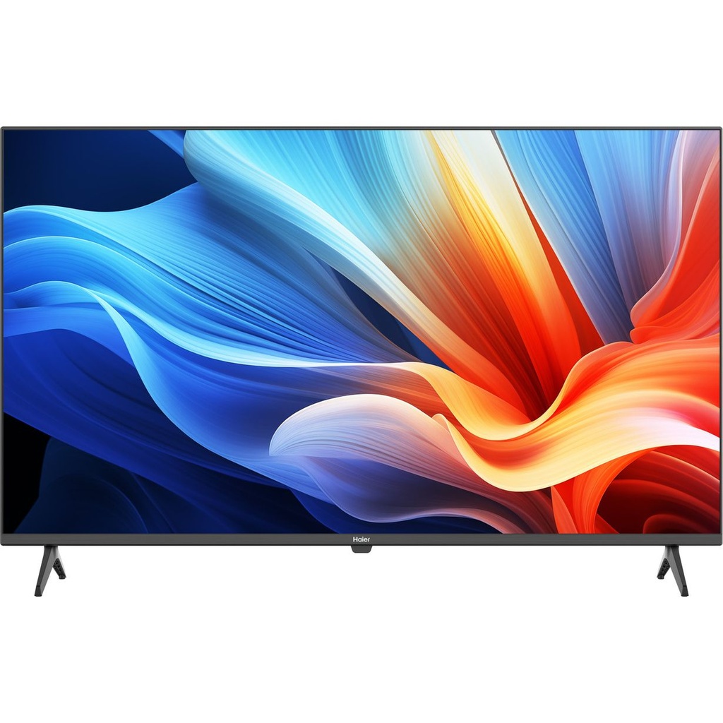 شاشة تلفزيون سمارت LED هاير 43 بوصة بدقة FHD مع ريسيفر داخلي - H43K80EF 